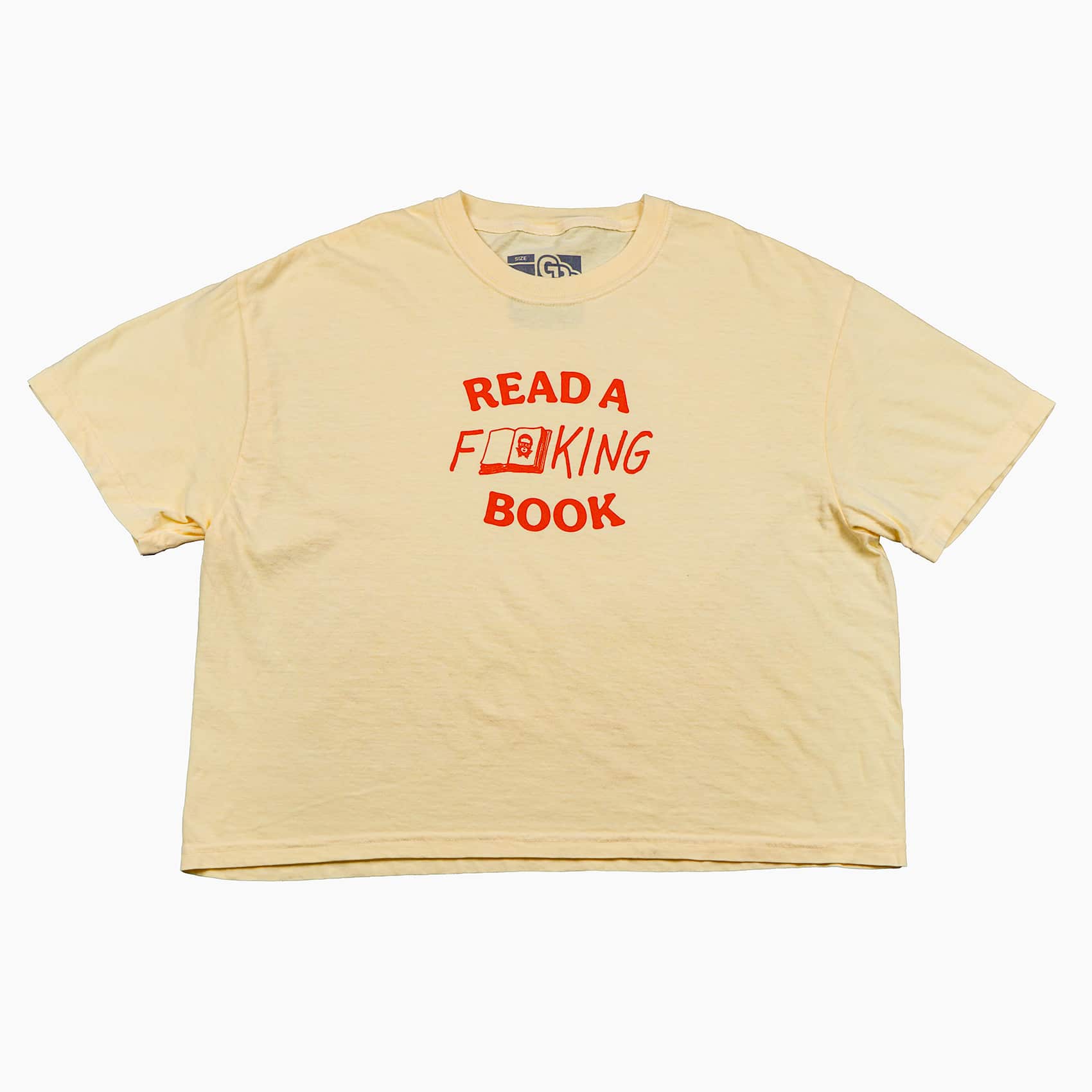 Read a F**king Book Crop Top T-Shirt