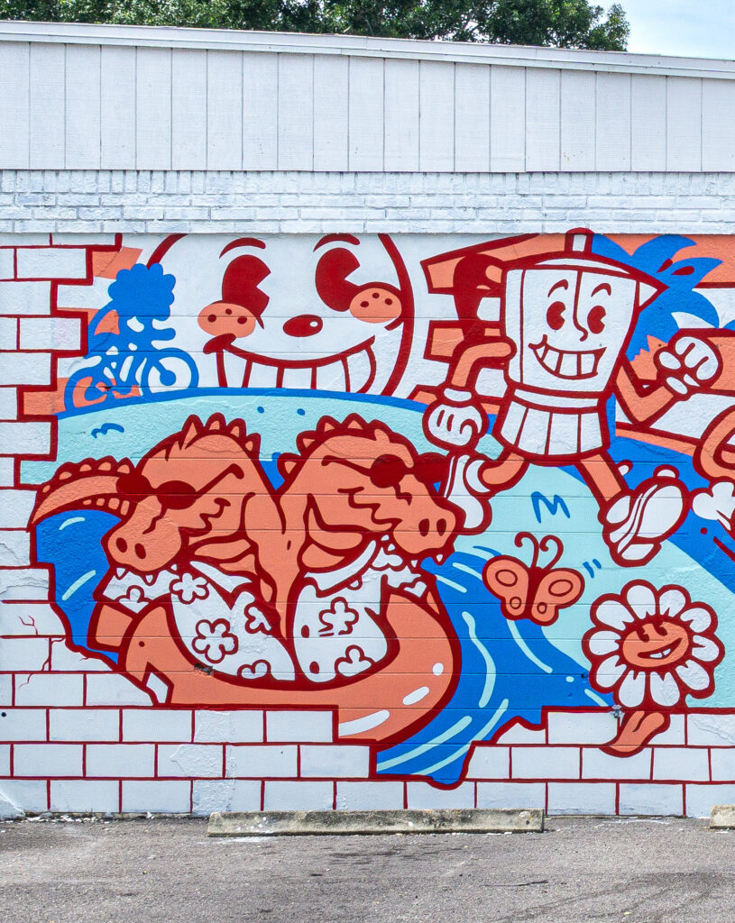 hand painted wall mural Tampa